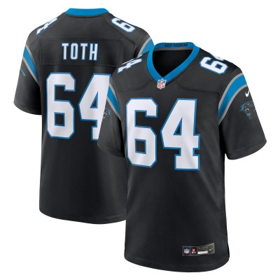 Игровая джерси Brett Toth Carolina Panthers Nike  Game -  Black