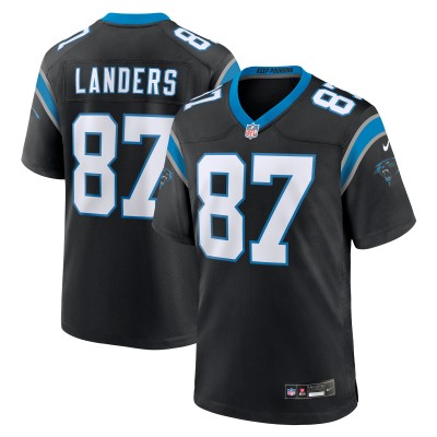 Игровая джерси Matt Landers Carolina Panthers Nike Game - Black