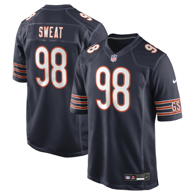 Джерси Chicago Bears Montez Sweat Nike Navy Game
