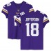 Justin Jefferson Minnesota Vikings Autographed Fanatics Authentic Purple Nike Elite Jersey