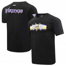 Футболка Minnesota Vikings Pro Standard Retro Striper - Black