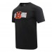 Футболка Cincinnati Bengals Pro Standard Retro Striper - Black