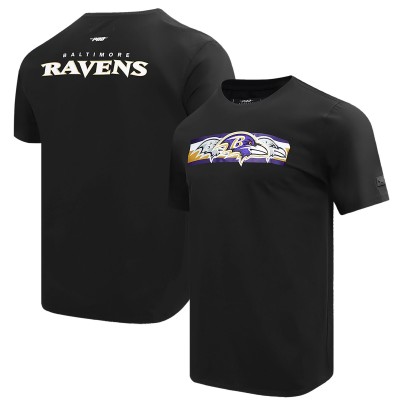 Футболка Baltimore Ravens Pro Standard Retro Striper - Black