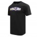 Футболка Baltimore Ravens Pro Standard Retro Striper - Black