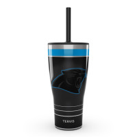 Термос Carolina Panthers Tervis 30oz. Night Game with Straw