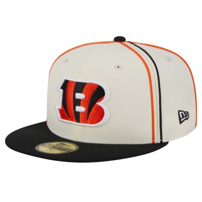 Бейсболка Cincinnati Bengals New Era Soutache 59FIFTY Fitted - Cream