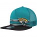 Бейсболка Jacksonville Jaguars New Era Half Stripe Trucker A-Frame 9FIFTY - Teal/Black