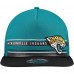 Бейсболка Jacksonville Jaguars New Era Half Stripe Trucker A-Frame 9FIFTY - Teal/Black