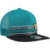 Бейсболка Jacksonville Jaguars New Era Half Stripe Trucker A-Frame 9FIFTY - Teal/Black