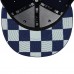 Бейсболка New England Patriots New Era Navy Checkered Undervisor 59FIFTY
