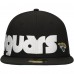 Бейсболка Jacksonville Jaguars New Era Checkered Undervisor 59FIFTY - Black