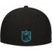 Бейсболка Jacksonville Jaguars New Era Checkered Undervisor 59FIFTY - Black