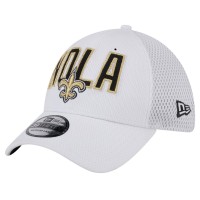 Бейсболка New Orleans Saints New Era White Breakers 39THIRTY