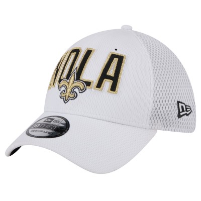Бейсболка New Orleans Saints New Era White Breakers 39THIRTY
