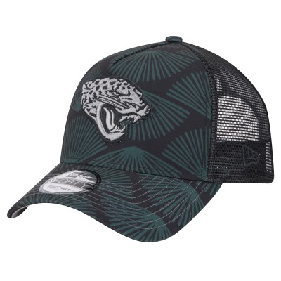 Бейсболка Jacksonville Jaguars New Era Agave Trucker 9FORTY - Black