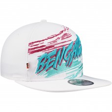 Бейсболка Cincinnati Bengals New Era Jazzy Golfer Snapback - White