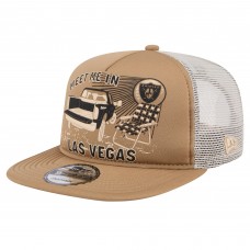 Бейсболка Las Vegas Raiders New Era Meet Me 9FIFTY - Tan