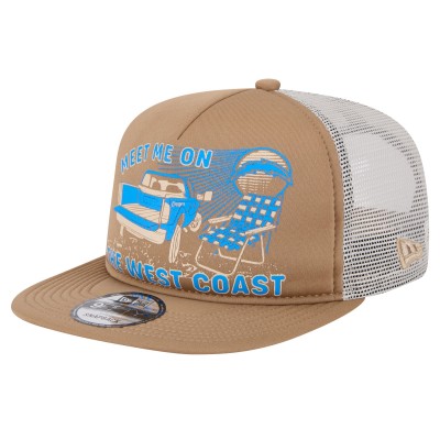 Бейсболка Los Angeles Chargers New Era Meet Me 9FIFTY - Tan
