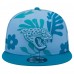 Бейсболка Jacksonville Jaguars New Era Leafy 9FIFTY - Teal