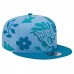 Бейсболка Jacksonville Jaguars New Era Leafy 9FIFTY - Teal
