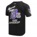 Футболка Justin Jefferson Minnesota Vikings Pro Standard Fast Lane Name & Number Player - Black