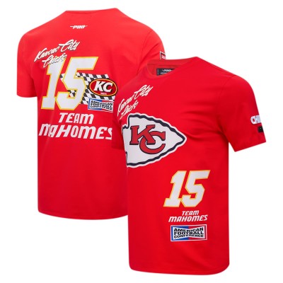 Футболка Patrick Mahomes Kansas City Chiefs Pro Standard Fast Lane Name & Number Player - Red