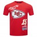Футболка Patrick Mahomes Kansas City Chiefs Pro Standard Fast Lane Name & Number Player - Red