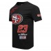 Футболка Christian McCaffrey San Francisco 49ers Pro Standard Fast Lane Name & Number Player - Black