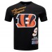 Футболка Joe Burrow Cincinnati Bengals Pro Standard Fast Lane Name & Number Player - Black