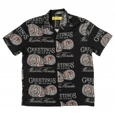 Рубашка с коротким рукавом Unisex Miami Dolphins x Duvin Designs Co. Black Rings