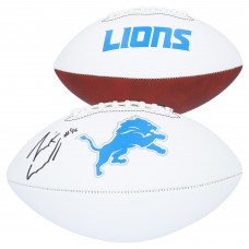 Jack Campbell Detroit Lions Autographed Fanatics Authentic Franklin White Panel Football