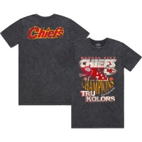 Unisex Kansas City Chiefs Tru Kolors Charcoal AFC Champions T-Shirt
