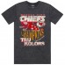 Unisex Kansas City Chiefs Tru Kolors Charcoal AFC Champions T-Shirt