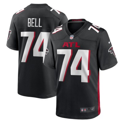 Игровая джерси Travis Bell Atlanta Falcons Nike Team Game -  Black