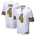 Игровая джерси Derek Carr New Orleans Saints Nike Alternate Game -  White