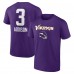 Футболка Jordan Addison Minnesota Vikings Team Wordmark Player Name & Number - Purple