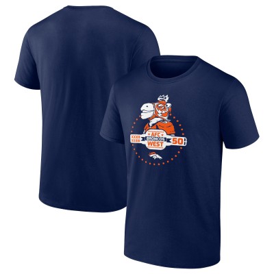 Футболка Denver Broncos Fanatics Navy Lucha Libre