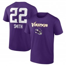 Футболка Harrison Smith Minnesota Vikings Team Wordmark Player Name & Number - Purple