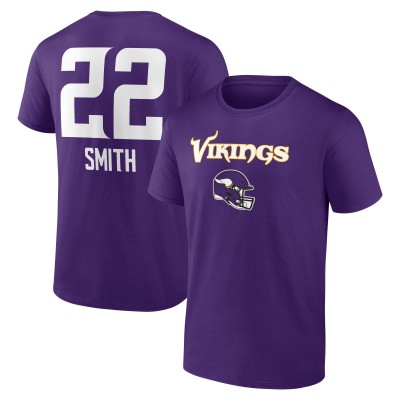 Футболка Harrison Smith Minnesota Vikings Team Wordmark Player Name & Number - Purple