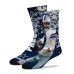 Dallas Cowboys Dak Prescott For Bare Feet Road Warrior Crew Socks