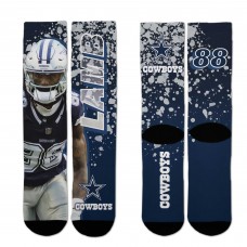 Dallas Cowboys CeeDee Lamb For Bare Feet Road Warrior Crew Socks