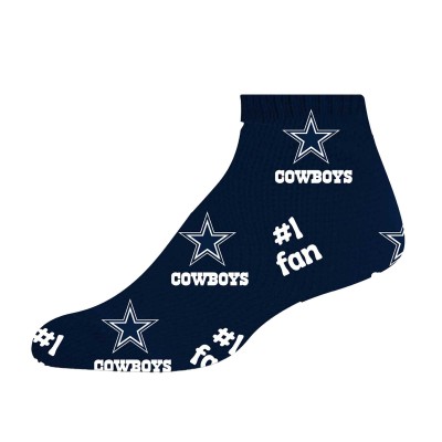 Toddler Dallas Cowboys For Bare Feet #1 Fan Socks