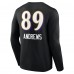 Футболка с длинным рукавом Mark Andrews Baltimore Ravens Team Wordmark Player Name & Number - Black