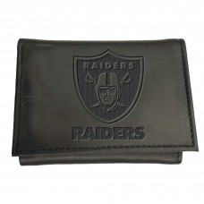 Las Vegas Raiders Black Hybrid Tri-Fold Wallet