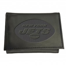 New York Jets Black Hybrid Tri-Fold Wallet New York Jets Black Hybrid Tri-Fold Wallet