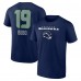 Футболка Jake Bobo Seattle Seahawks Team Wordmark Player Name & Number - College Navy