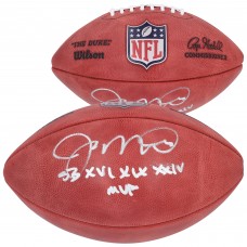 Joe Montana San Francisco 49ers Autographed Fanatics Authentic Duke Full Color Football with SB XVI, XIX, XXIV MVP Inscription