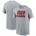 Футболка Tampa Bay Buccaneers Nike 2023 NFL Playoffs Iconic - Gray