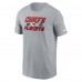 Футболка Kansas City Chiefs Nike 2023 NFL Playoffs Iconic - Gray