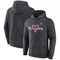 Толстовка San Francisco 49ers 2023 NFL Playoffs Fleece&nbsp;– Heather Charcoal